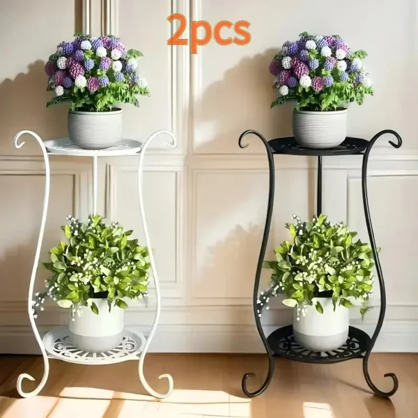 1pcs Minimalist European Metal Plant Stands