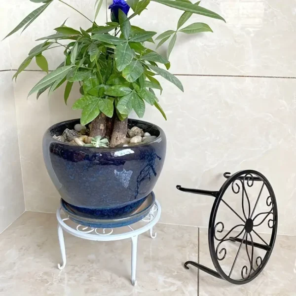 Two Sturdy And Durable Metal Rust-Resistant Flower Stands - Image 5