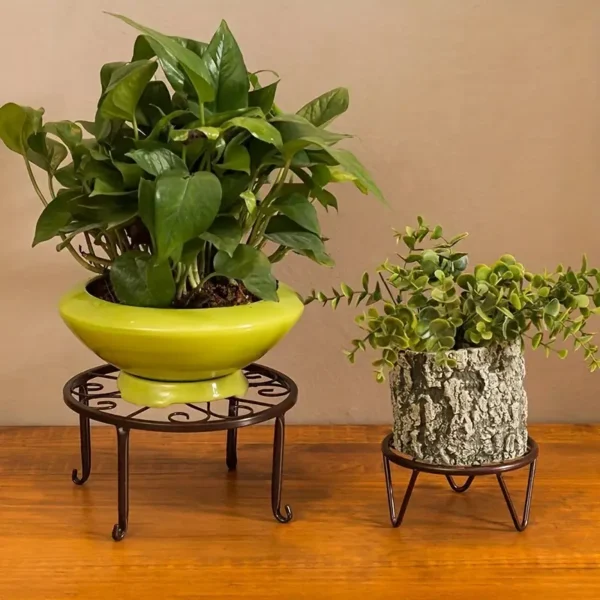 Two Sturdy And Durable Metal Rust-Resistant Flower Stands - Image 4