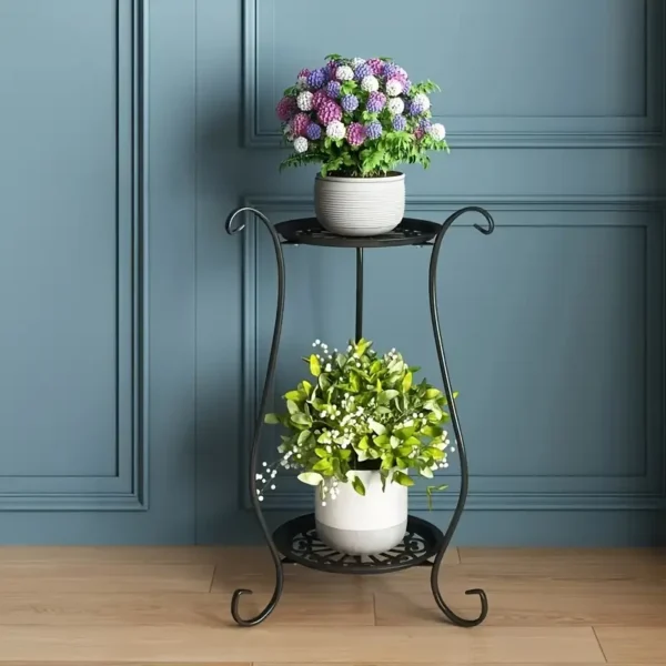 1pcs Minimalist European Metal Plant Stands - Image 4