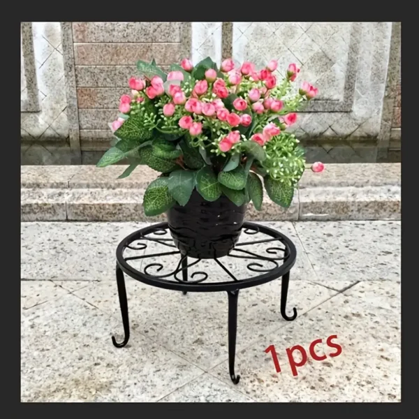 Two Sturdy And Durable Metal Rust-Resistant Flower Stands - Image 3