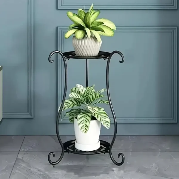 1pcs Minimalist European Metal Plant Stands - Image 2