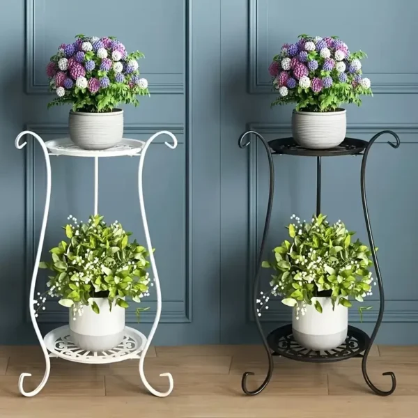 1pcs Minimalist European Metal Plant Stands - Image 7