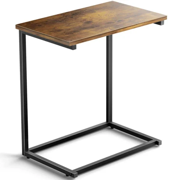 Wooden C Table End Table - Image 3