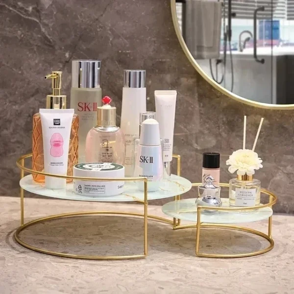 Premium Cosmetics Organizer Trays. 2 Pieces - Image 2