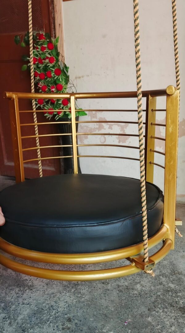 Minimalist Round Hanging Swing Chair - Image 6