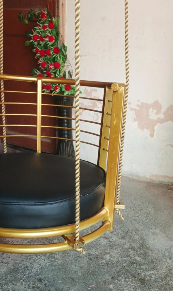 Minimalist Round Hanging Swing Chair - Image 5