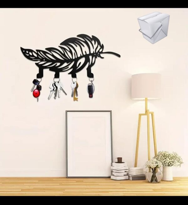 Wall-Mounted Key Holder – Leaf