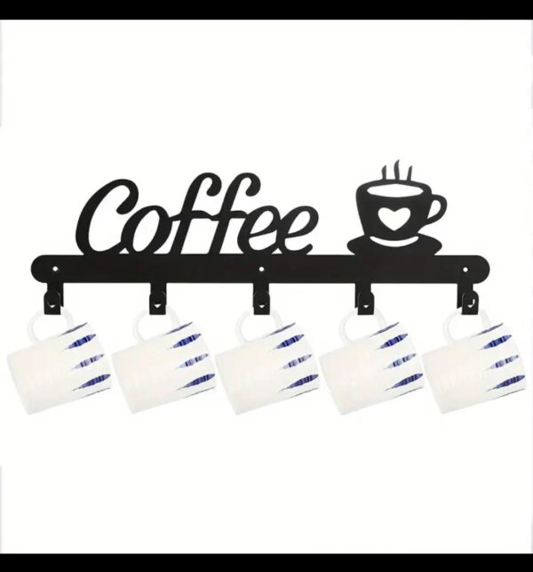 Coffee Wall-Mounted Cup &Mug holder - Image 3